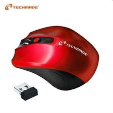 MOUSE TECHMADE WIRELESSTM-XJ30 RED