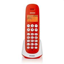 TELEFONO CORDLESS BRONDI ADARA ROSSO-BIANCO