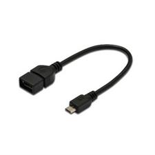 CAVO ADATTATORE OTG USBM/F 2.0 A MICRO USB